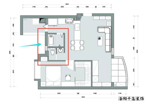 三分離衛(wèi)生間設(shè)計需要注意的地方